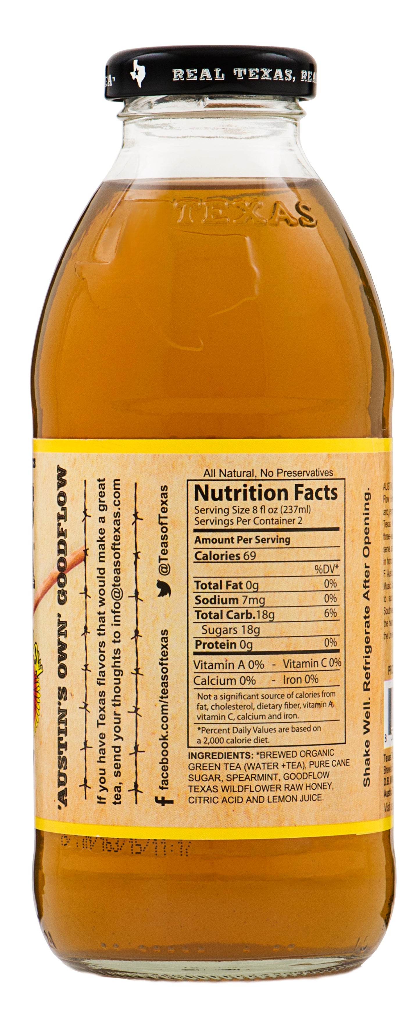 'Austin's Own' Goodflow Green Tea (case)