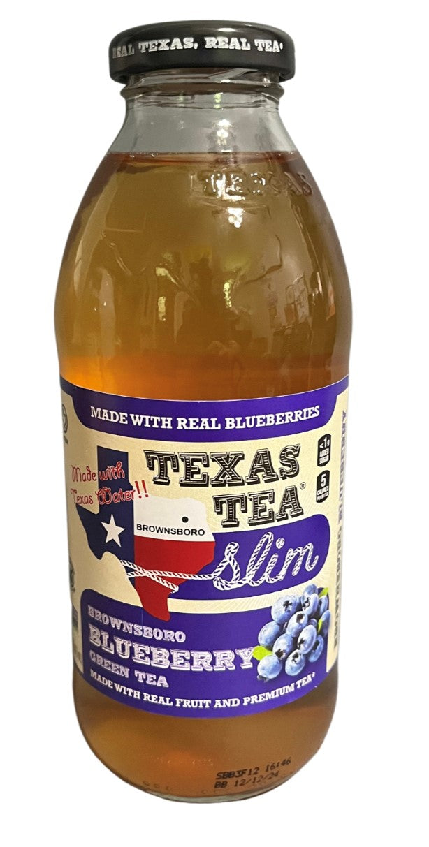 Texas Tea Blueberry slim (case)
