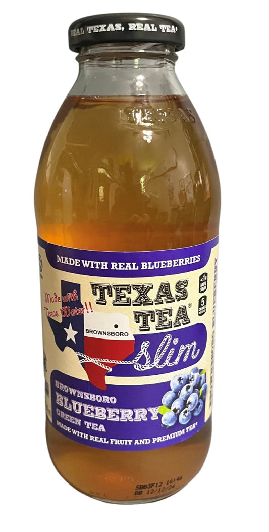 Texas Tea Blueberry slim (case)