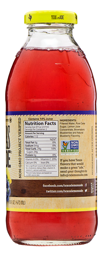 Brownsboro Blueberry Lemonade (case)